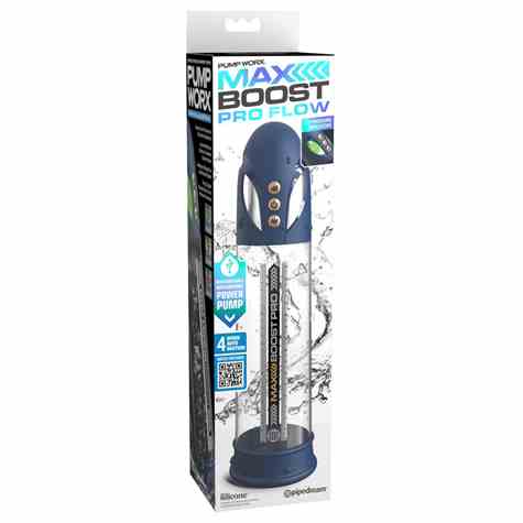 POMPKA NA PENISA PUMP WORX MAX PRO FLOW BLUE