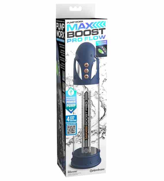 POMPKA NA PENISA PUMP WORX MAX PRO FLOW BLUE