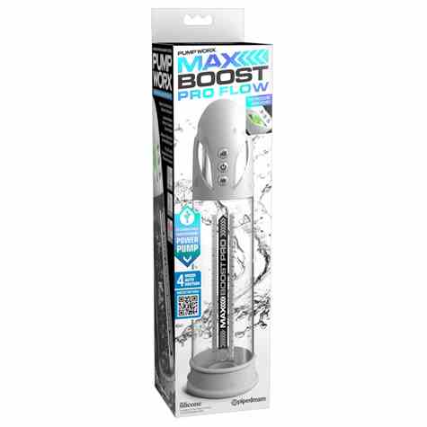 POMPKA NA PENISA PUMP WORX MAX PRO FLOW WHITE