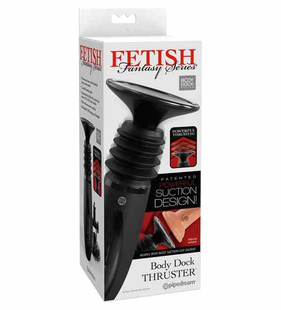 MECHANIZM POSUWISTY DO DILD Z PRZYSSAWKĄ BODY DOCK HANDHELD THRUSTER