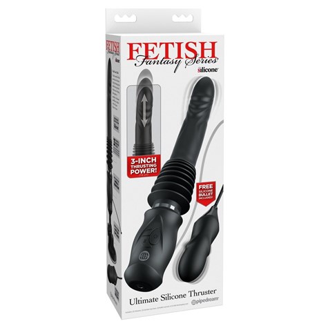 VIBRATOR FFS ULTIMATE SILICONE THRUS.BL