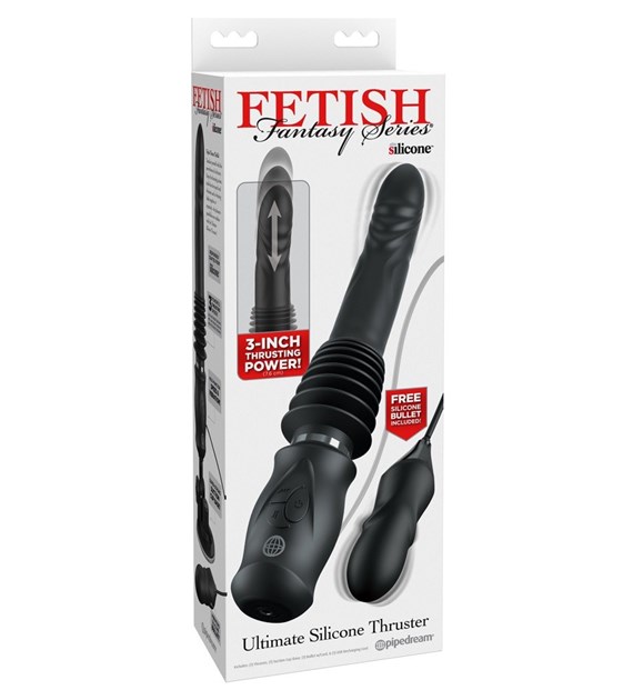 WIBRATOR FFS ULTIMATE SILICONE THRUS.BL