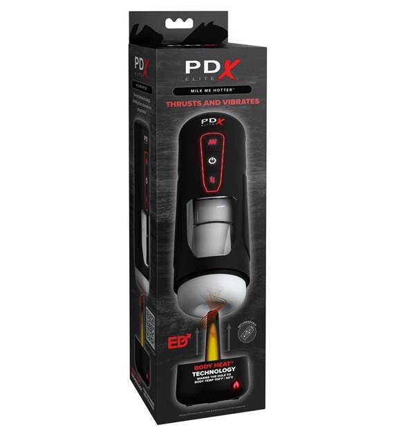 MASTURBATOR PDX ELITE MILK ME HOTTER BLACK