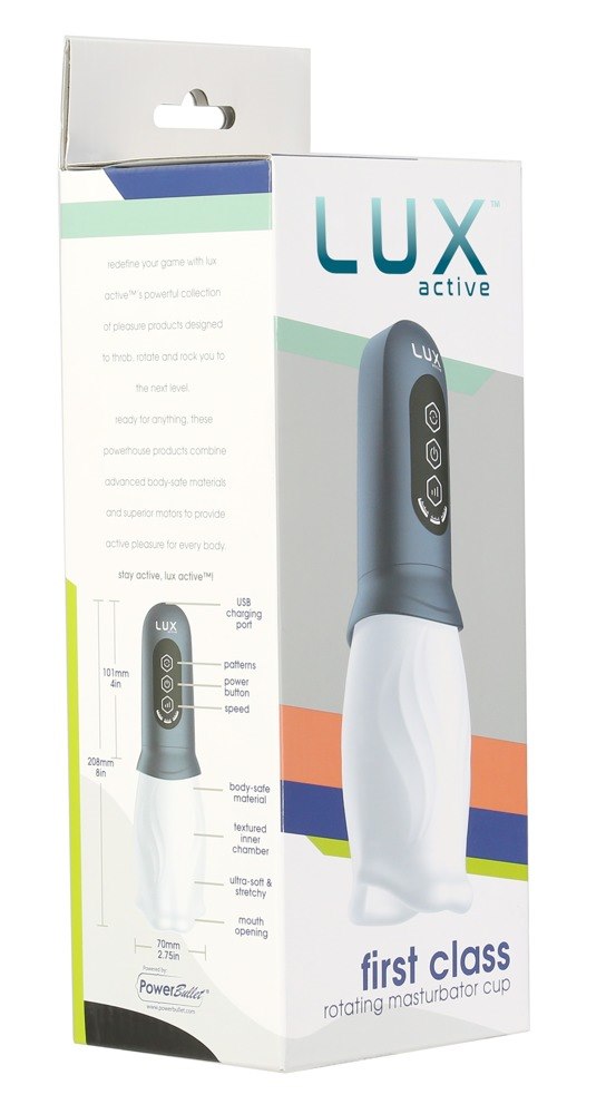 LUX ACTIVE FIRST CLASS MASTURBATOR CUP