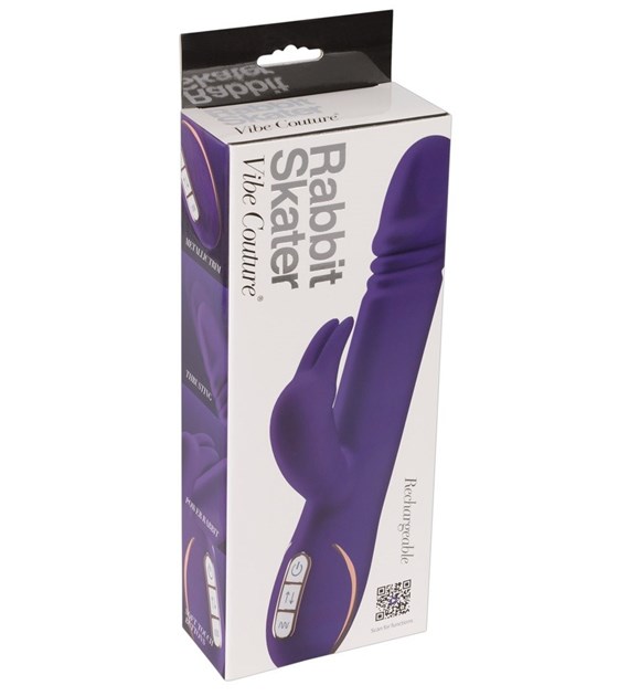 WIBRATOR RABBIT SKATER PURPLE