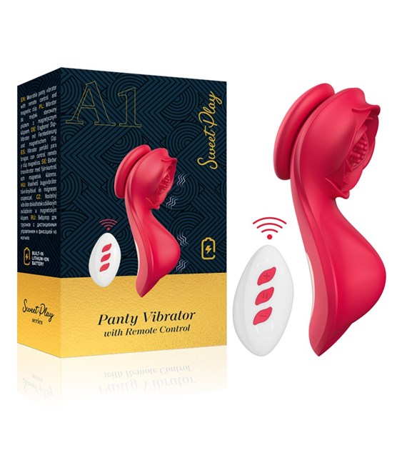 WEARABLE PANTY VIBRATOR WITH REMOTE CONTROL EROSPACE SWEET PLAY A1