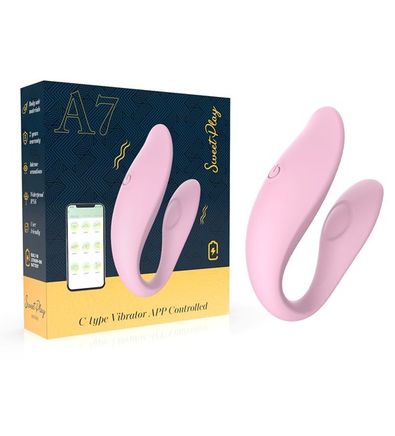 C-TYPE VIBRATOR APP CONTROL EROSPACE SWEET PLAY A7