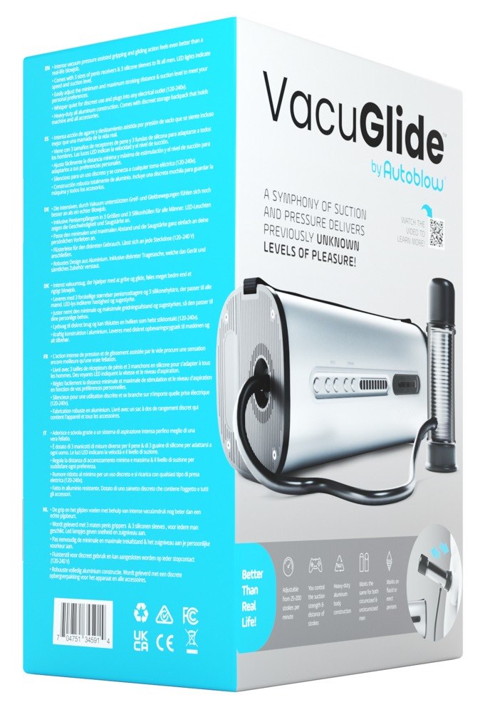 MASTURBATOR VACUGLIDE BY AUTOBLOW MACHINE