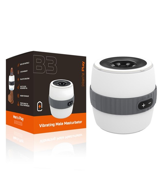 DYSKRETNY MASTURBATOR MĘSKI Z WIBRACJAMI EROSPACE MEN’S PLAY B3