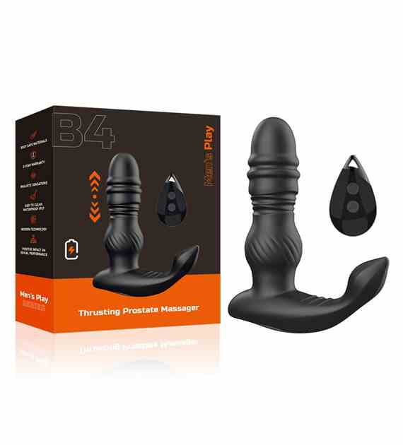 MASAŻER PROSTATY Z RUCHEM POSUWISTYM EROSPACE MEN’S PLAY B4
