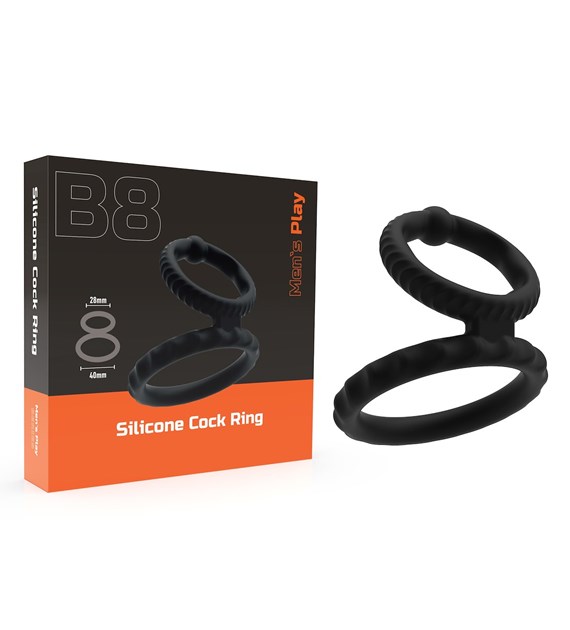 ERECTION RING FOR PENIS AND BALLS EROSPACE MEN’S PLAY B8