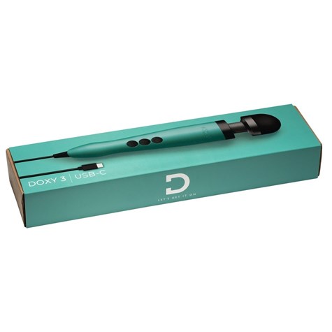 WIBRATOR DOXY 3 USB-C TURQOISE