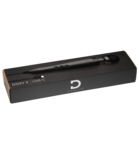 WIBRATOR DOXY 3 USB-C MATTE BLACK