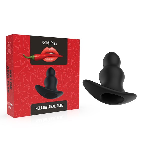 SILIKONOWY KOREK ANALNY Z TUNELEM EROSPACE WILD PLAY C1