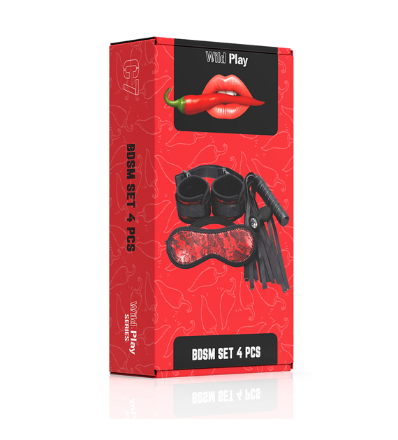 ZESTAW BDSM 4 PRODUKTÓW EROSPACE WILD PLAY C7