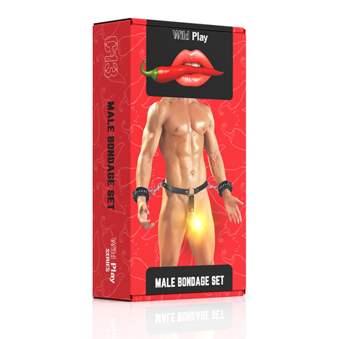 BONDAGE SET FOR MEN EROSPACE WILD PLAY C13