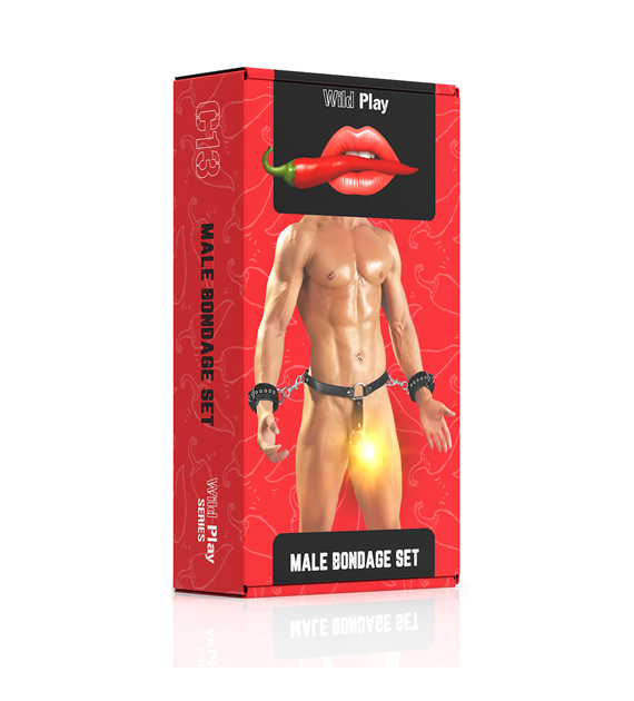 BONDAGE SET FOR MEN EROSPACE WILD PLAY C13
