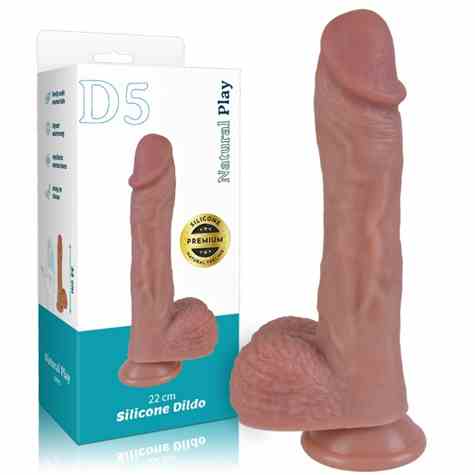 DILDO SILIKONOWE 22 CM EROSPACE NATURAL PLAY D5