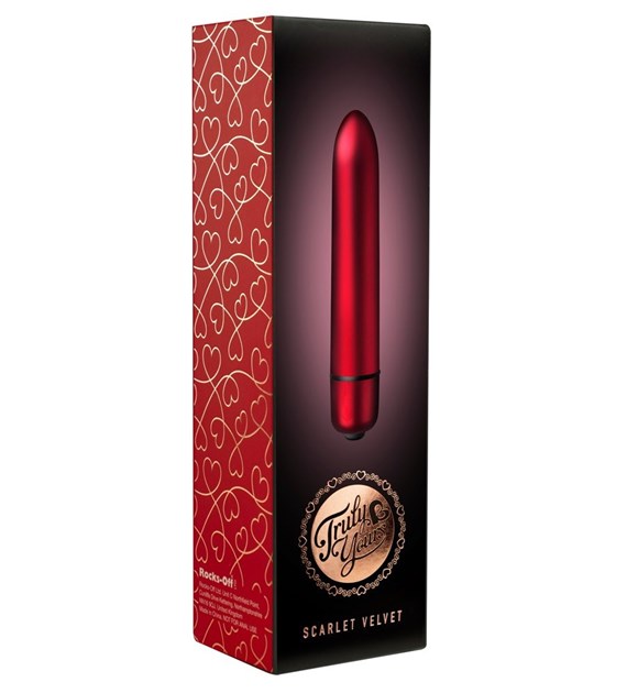 SCARLET VELVET RED