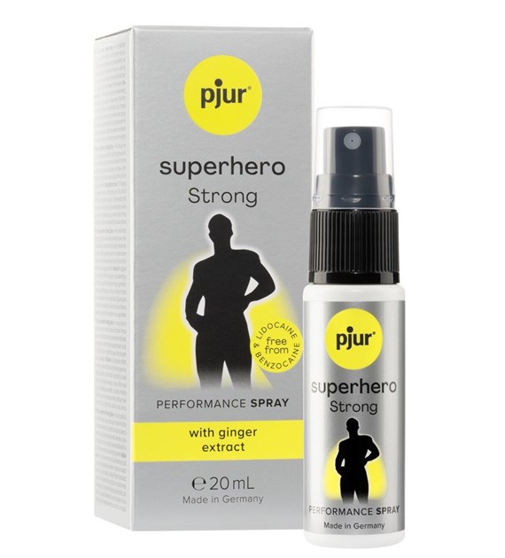 ŻEL PJUR SUPERHERO STRONG SPRAY 20