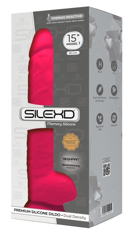 PREMIUM SILICONE DILDO 15  - MODEL 1
