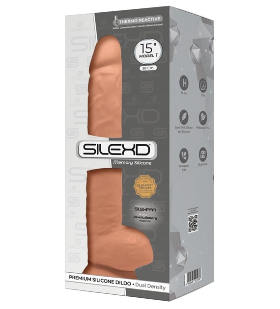 PREMIUM SILICONE DILDO 15  - MODEL 1