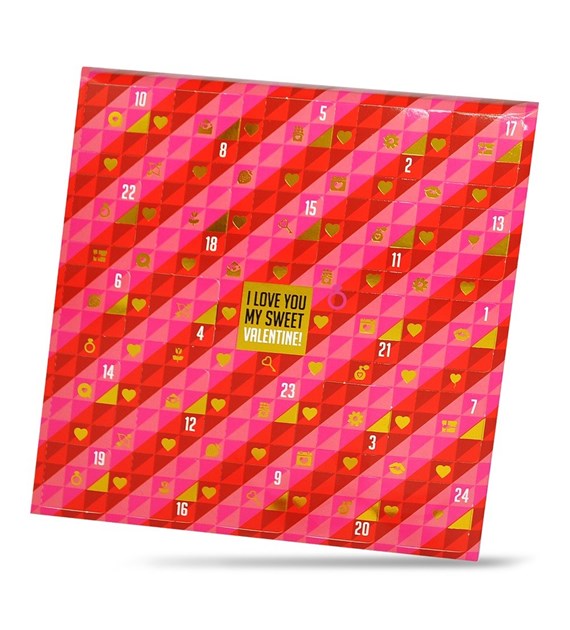 KALENDARZ VALENTINE CHALLENGE CALENDAR