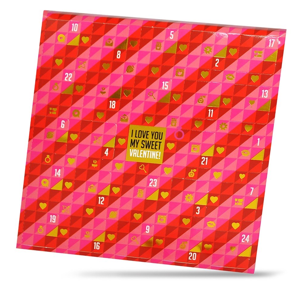KALENDARZ VALENTINE CHALLENGE CALENDAR
